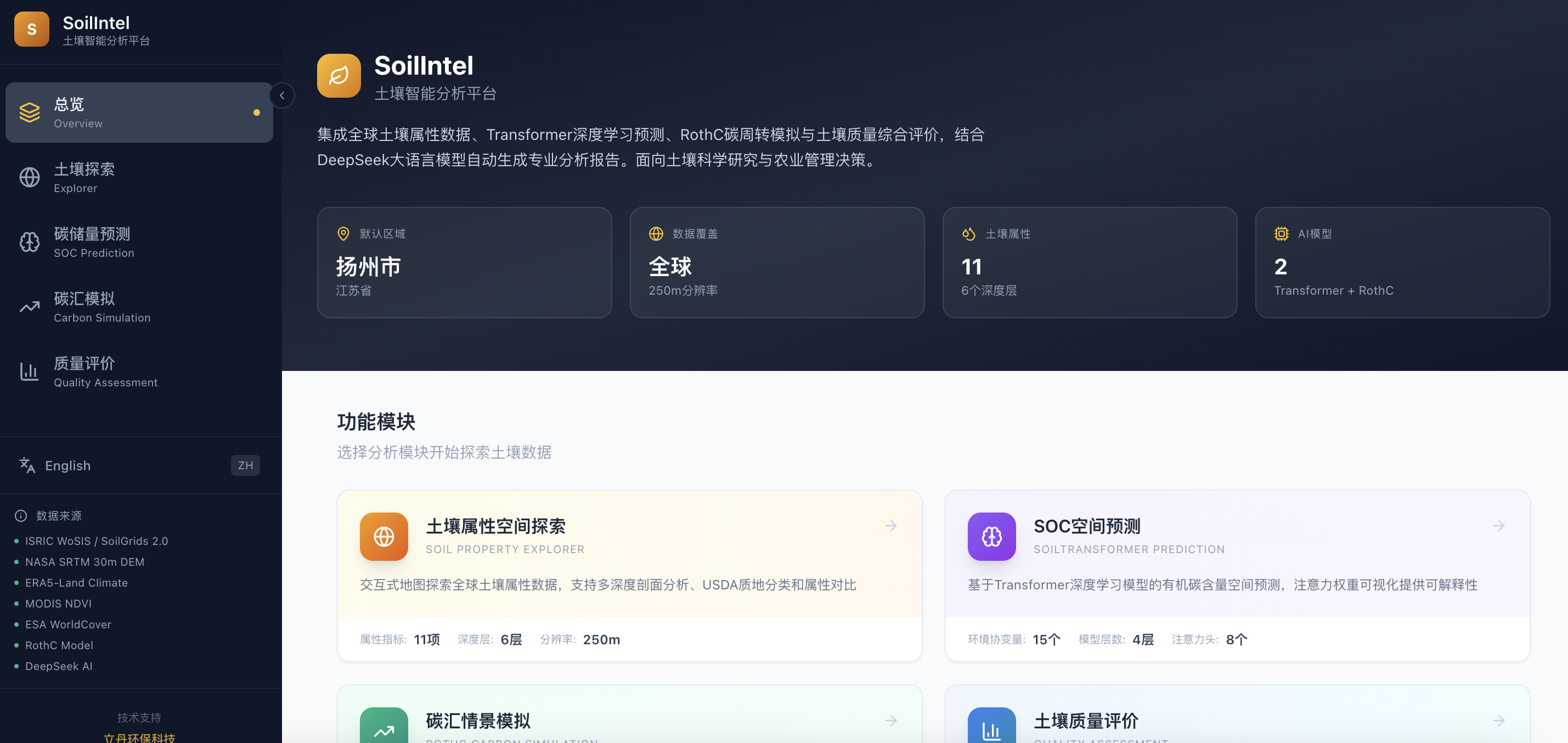 土壤智能分析平台